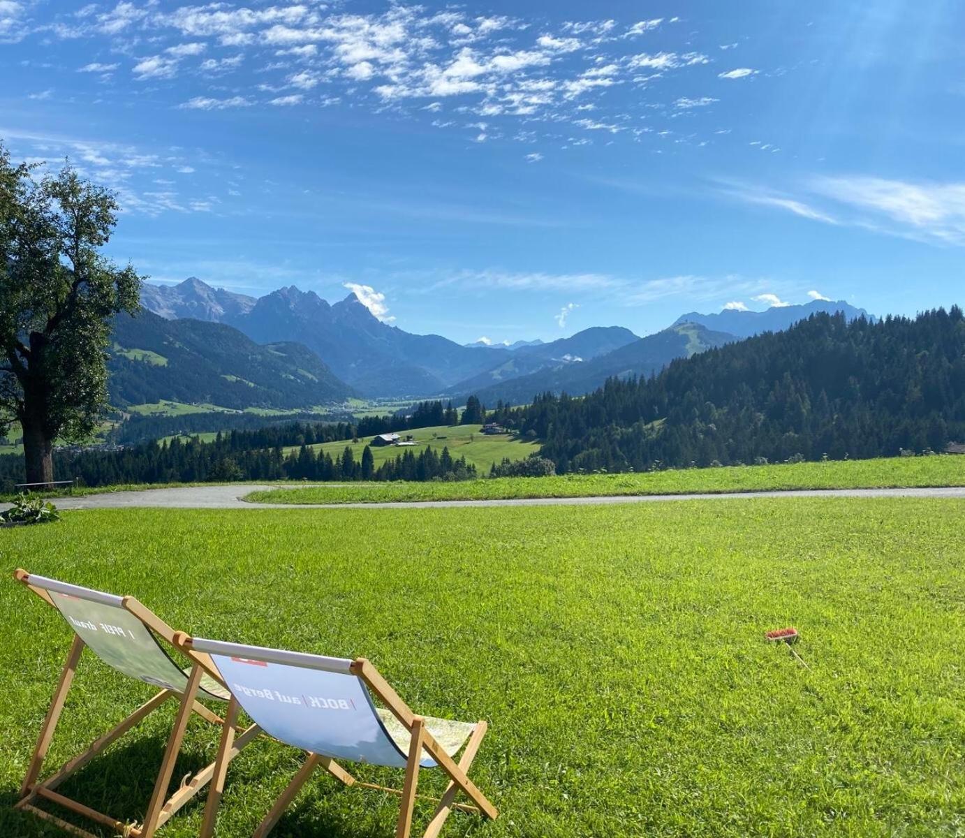 Ferienwohnung Baerfeld Fieberbrunn Exteriör bild